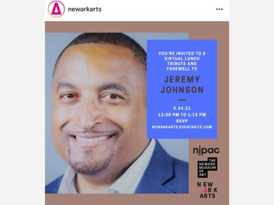 Newark Arts Executive Director Jeremy V. Johnson Farewell 