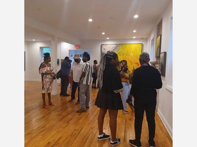 Black: Mashell Black Solo Exhibition at Akwaaba Gallery